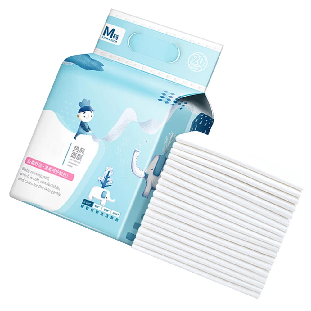 

20pcs Disposable Diaper Changing Pads Waterproof Changing Pad Covers Premium Light Easy For Home Travel Camping