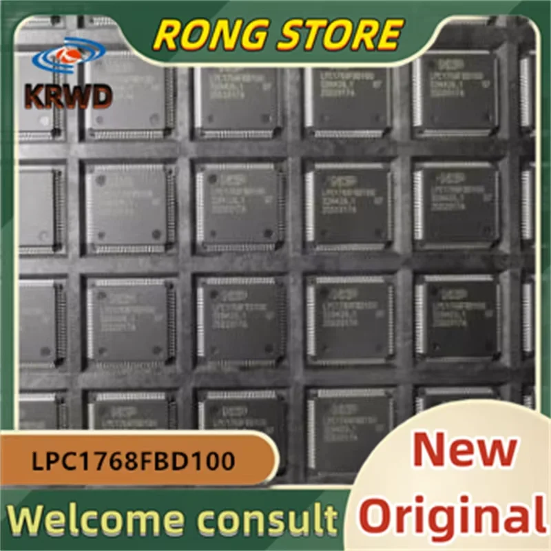2 шт. LPC1768FBD100 новый и оригинальный чип IC LPC1768FBD LQFP-100 8-битный микроконтроллер-MCU