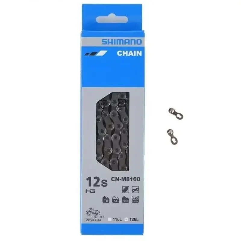 SHIMANO 9/10/11/12 속도 자전거 체인 HG53 HG54 HG95 HG701 M8100 도로 MTB 자전거 체인 116/126 링크 자전거 체인 8v 9v 10v 11v 12v