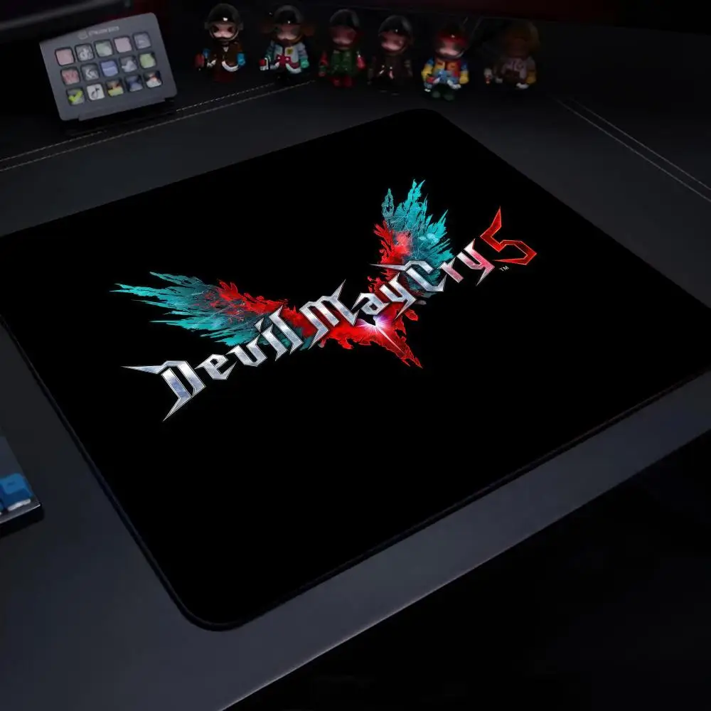 D-Devil M-May C-Cry Mouse Pad Gaming Laptops Keyboard Mat Deskmat Pc Accessories Desk Protector Mousepad Gamer Mats Anime Mause