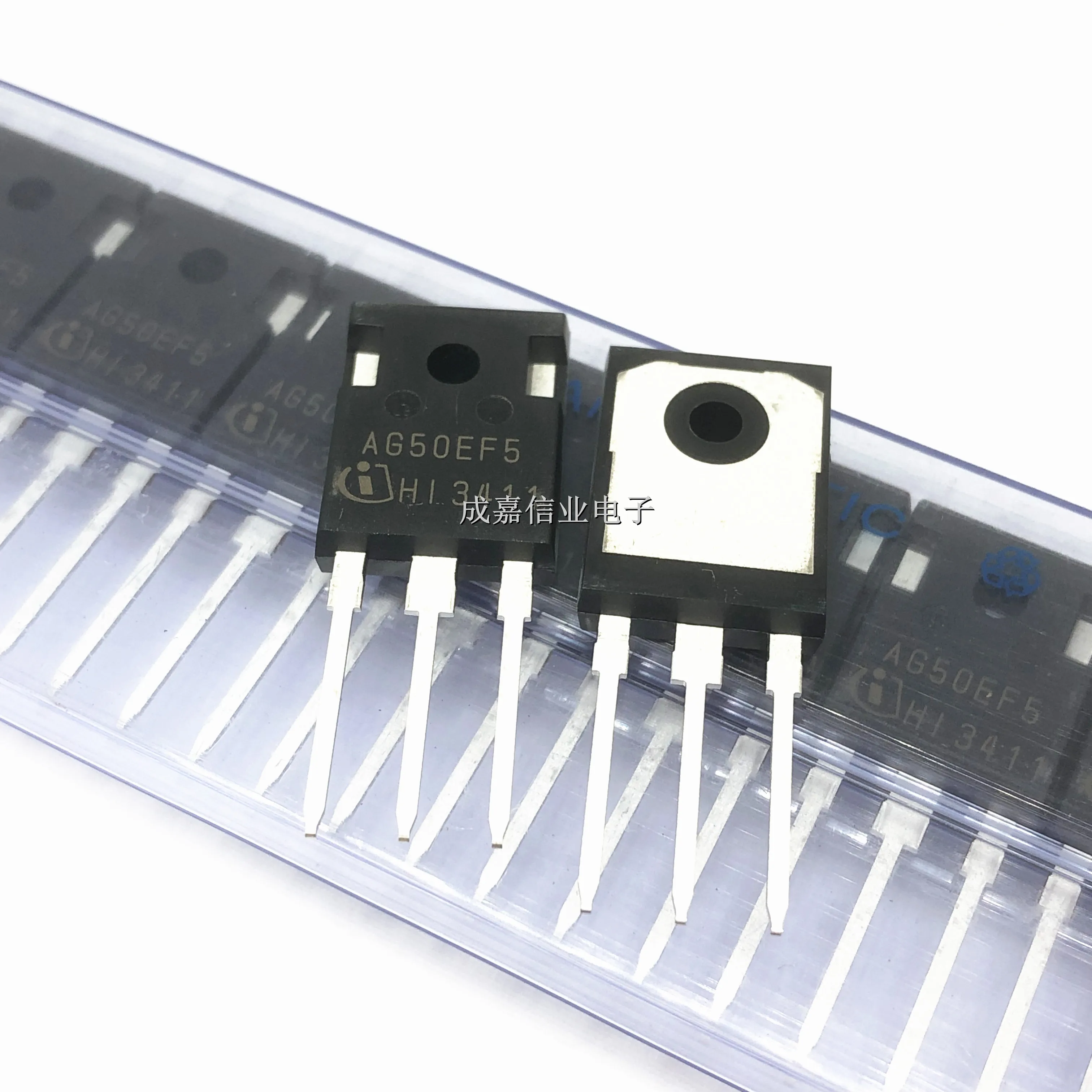 10pcs/Lot AIGW50N65F5 TO-247-3 MARKING;AG50EF5 IGBTs 650V 80A 270W Operating Temperature:- 40 C-+ 175 C