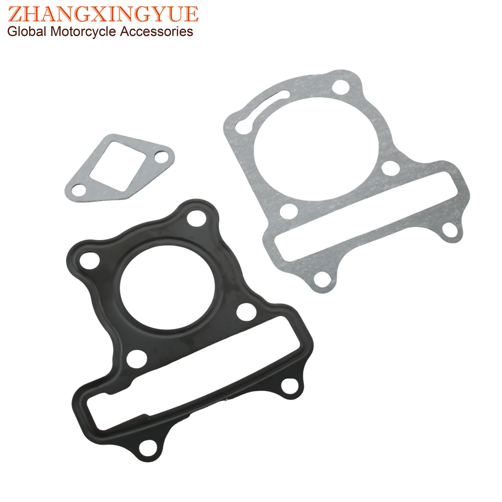 50cc 60cc 80cc 100cc Cylinder Gasket Set Top End For SYM Fiddle 2 Orbit 1 Symply 50 4T 12251-BE2-A00 12191-BE3-000