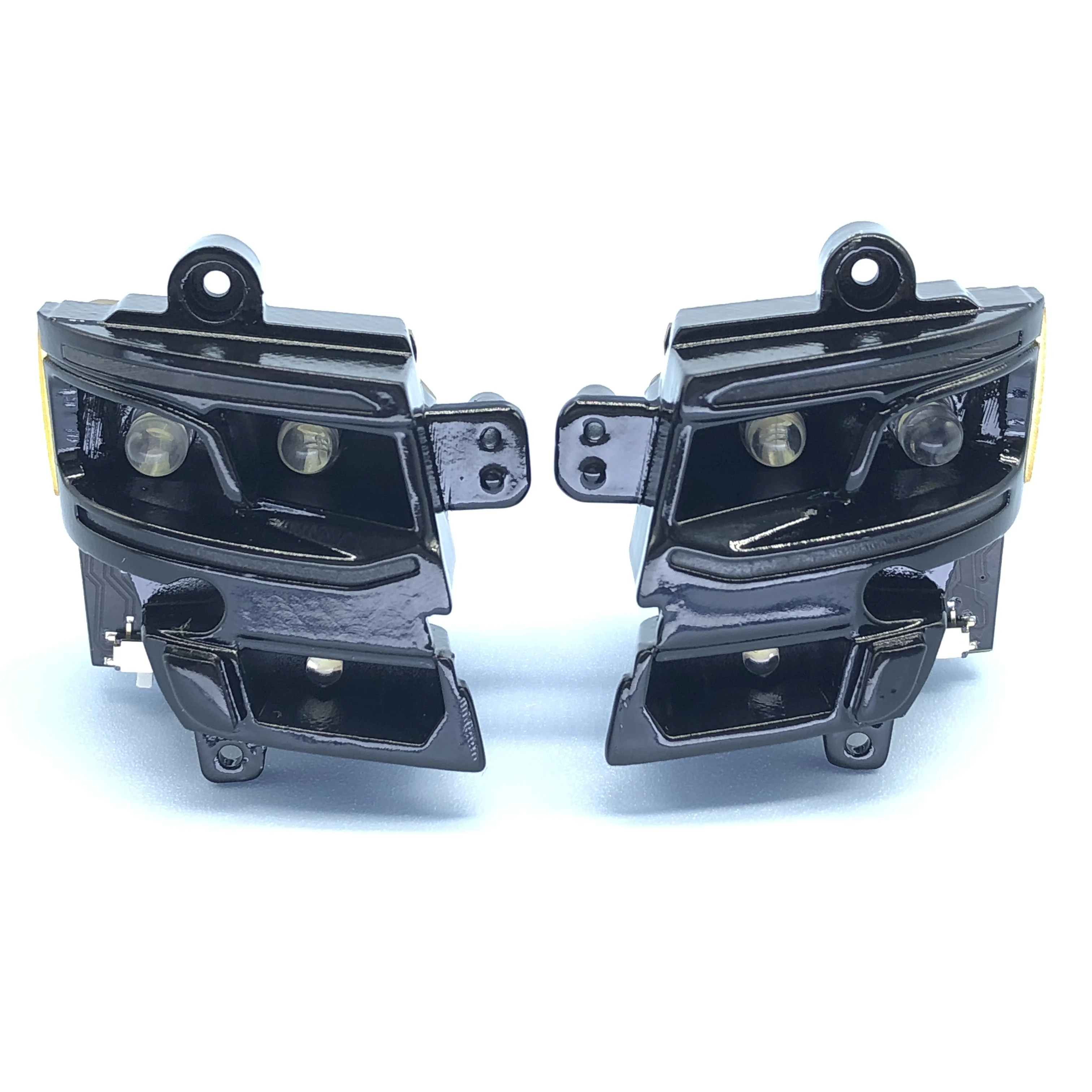 770S RC Truck Multi-mode Headlight Black Ver. For Tamiya Scania 770S 1/14 Scale RC Tractor Truck Tipper Toy DIY Accessories