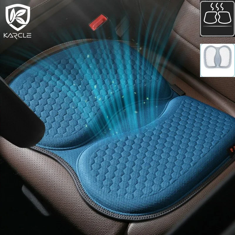 

Summer Car Seat Cover Breathable Cooling Seat Cushion Ventilation Gel Pad Universal Car Chair Protector Mat Interior Accessories