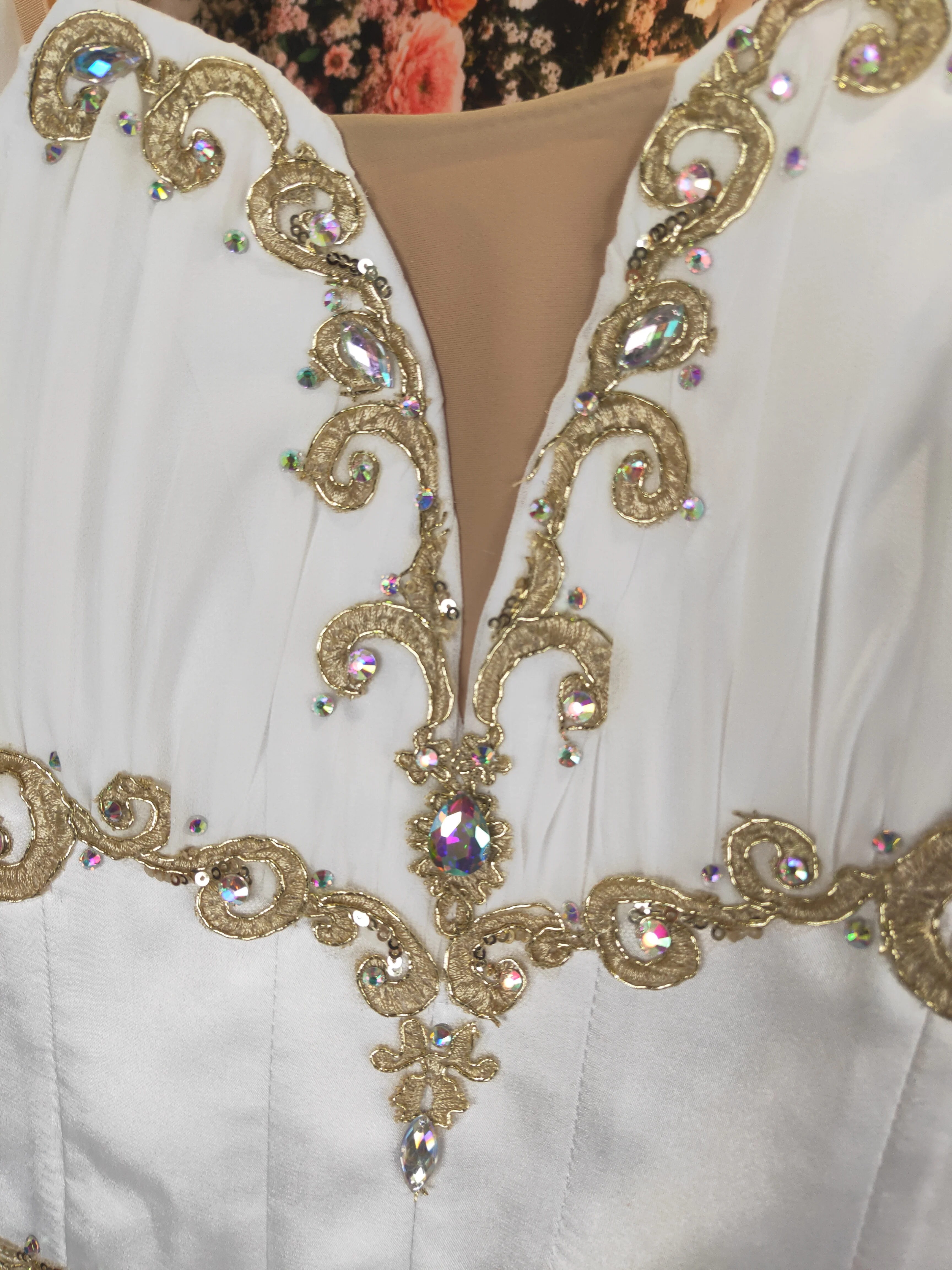 BT01577 Kids Girls Children Women Adult Performance Wear white cupid long shirt Ballet Tutu Costumes