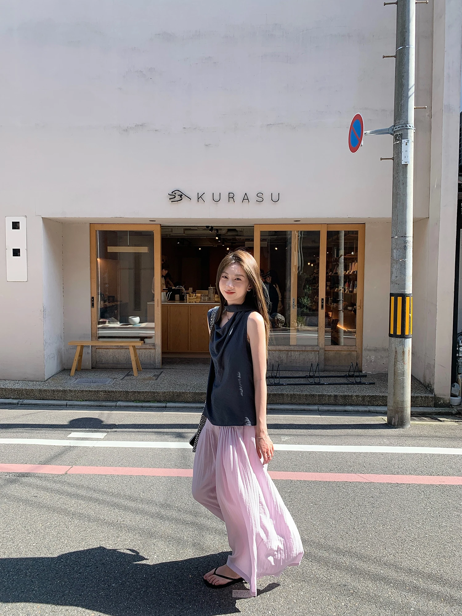 

Comfortable Three-Color Silk Linen Skirt Pants Pleated Loose Slimming Casual Long Pants High Waist Wide Leg Commute Style