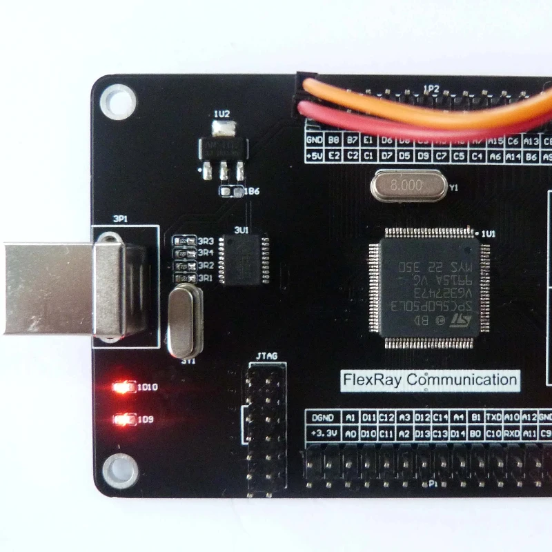 Flexray Development Board, Flexray Communication, Flexray Learning, Flexray Dual Machine Communication