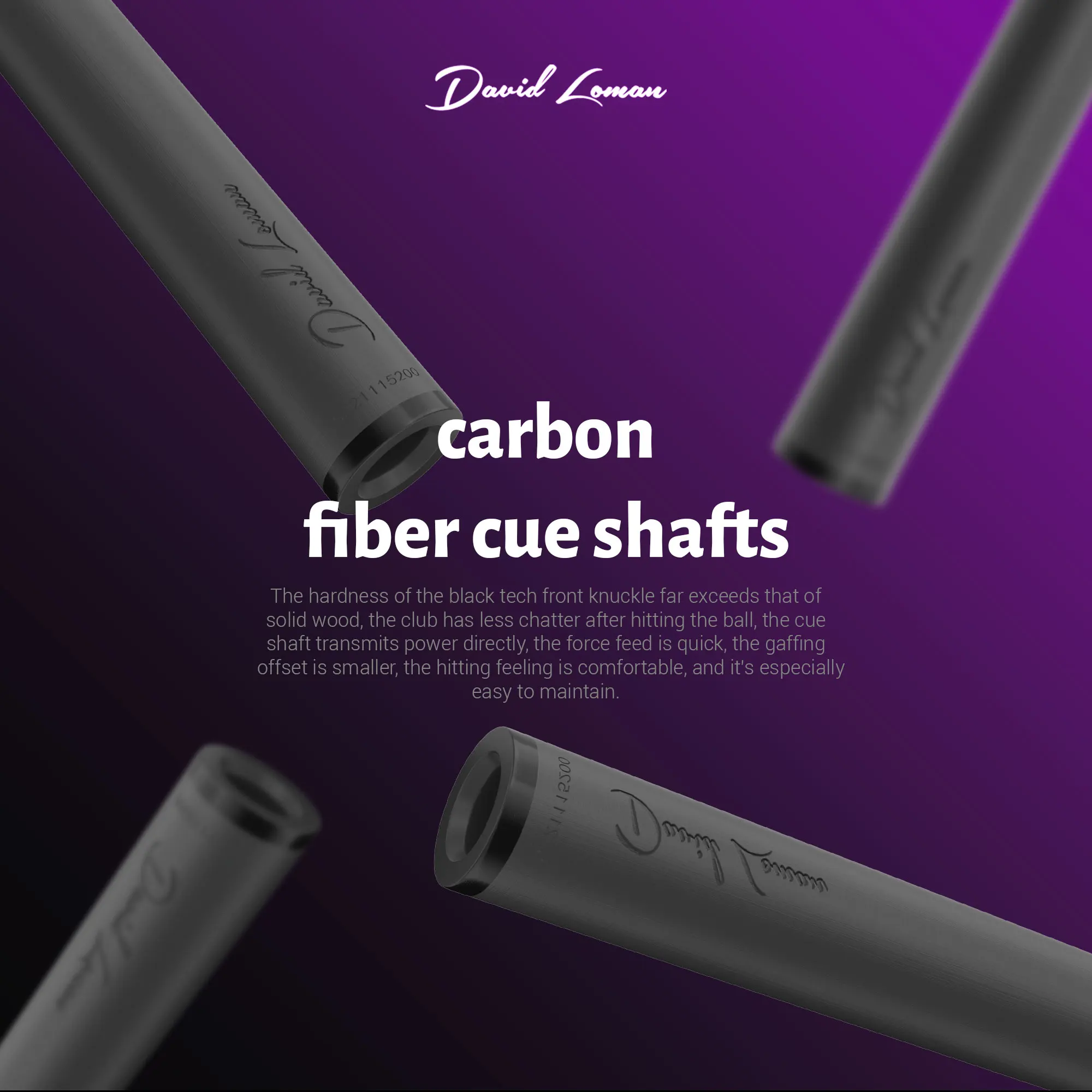 

3/8*9 wavy For mezz Carbon Fiber Pool Cue Stick Shaft Low Deflection Pool Stick Shaft Play/Hit cue Shaft