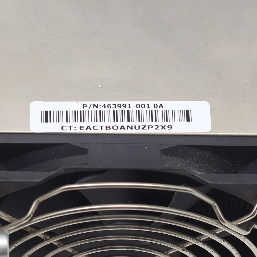 Imagem -02 - Dissipador de Calor de Alta Potência Ventilador Cpu Xeon 463991001 463990-001 para Z800 Z600 Workstation Original