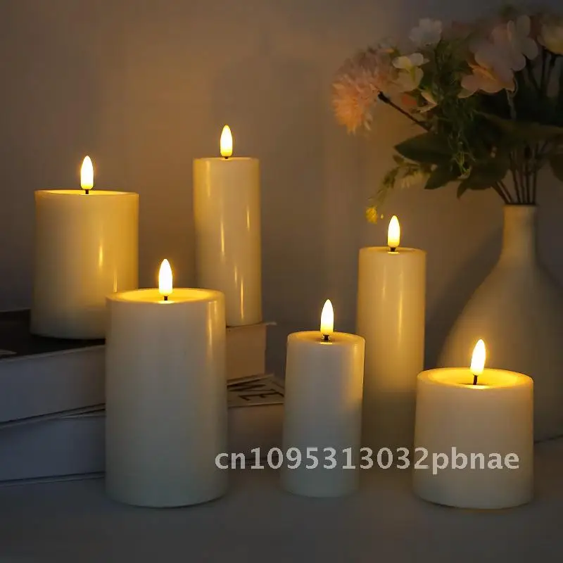 

Led electronic candle lamp decoration lamp Christmas festival gift party decoration simulation paraffin lamp