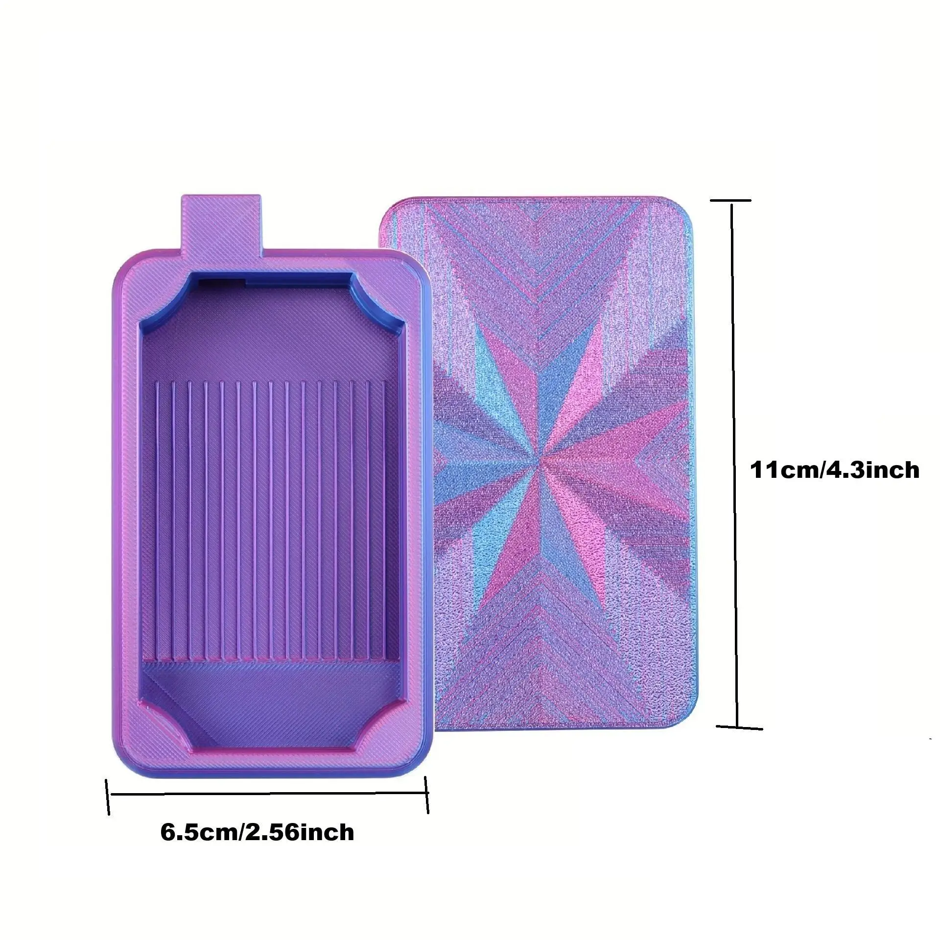 1Pcs Colorful New Diamond Painting Tray with Lid, Diamond Painting Storage Tray and Lid Design, Diamond Painting Accessories and Tools, Easy-To-Pour Bead Tray Suitable for 5D Diamond Painting Kits - view 6