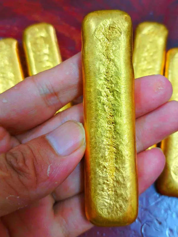 ذهب البنغال الأحمر المقلد، مادة خام، ذهب محروق، سبيكة ذهب، قوالب ذهب، حبوب ذهب، ذهب محاكاة لا يتغير لونه، ديكور خارجي #2