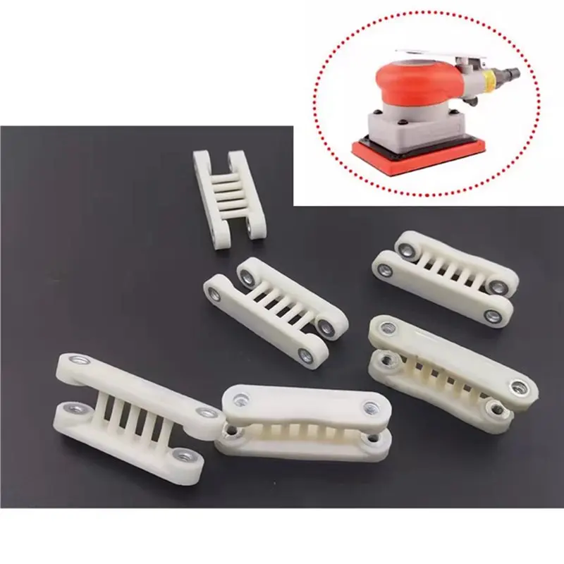 Professional 4Pcs 20331 Pneumatic Square Sander Repair Parts Flocking Base Plate Sanding Machine For 3Inch Square Grinders