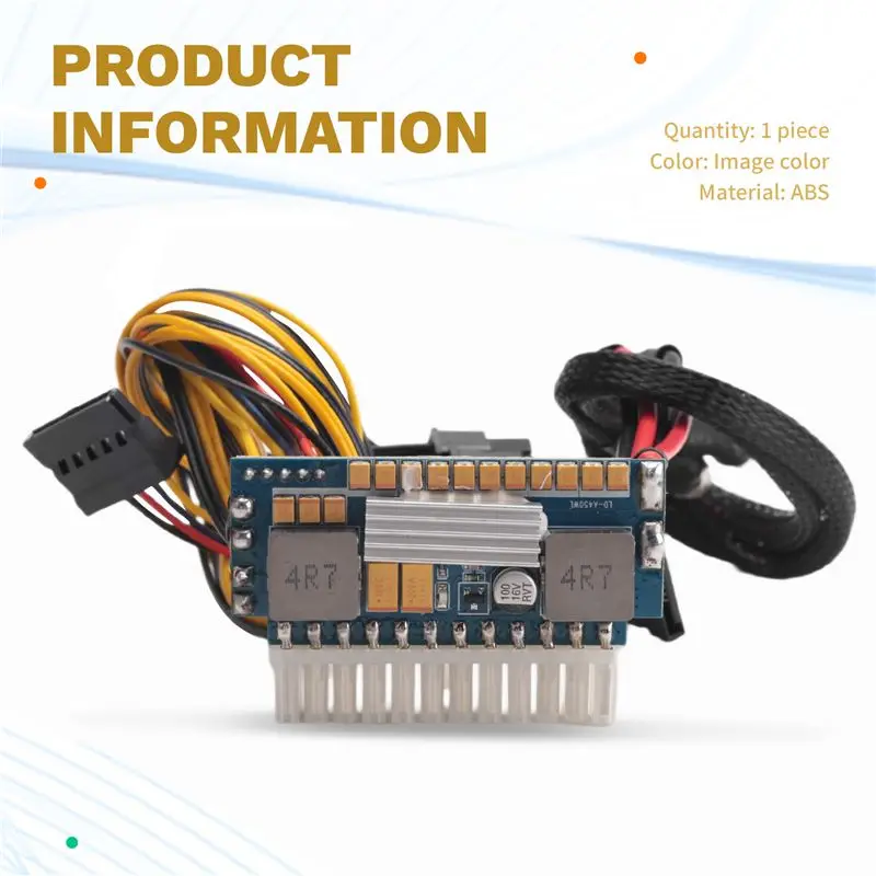 Nieuw - 450W 24Pin 12V DC-ingang 450W uitgang Realan Mini ITX Pico PSU DC ATX PC-schakelaar DC-DC ATX-voeding voor computer Gemakkelijk te U