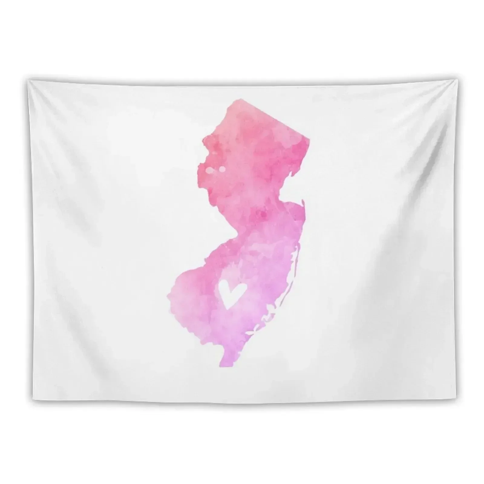 

New Jersey Pink Tapestry Cute Room Things Outdoor Decoration Tapestry