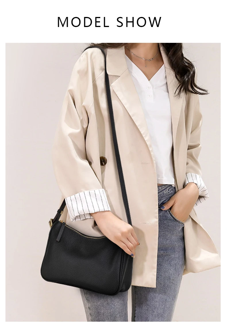 Kleine Handtasche für Damen, Trend 2026, Umhängetasche, modische Winter-Ledertasche für Damen, neuer Luxus. – Detail 1