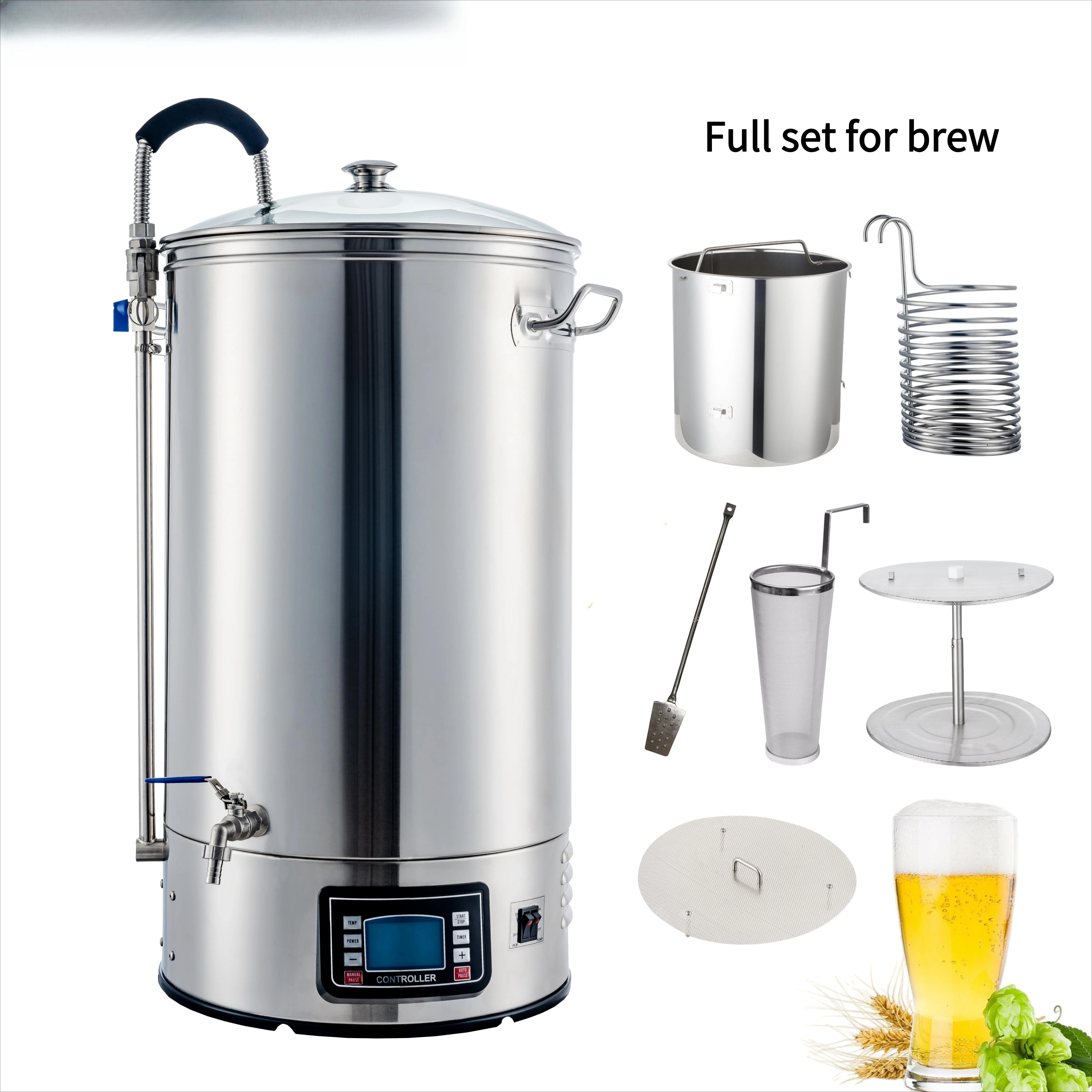 Household brewing equipment/Beer mashing microbrewers