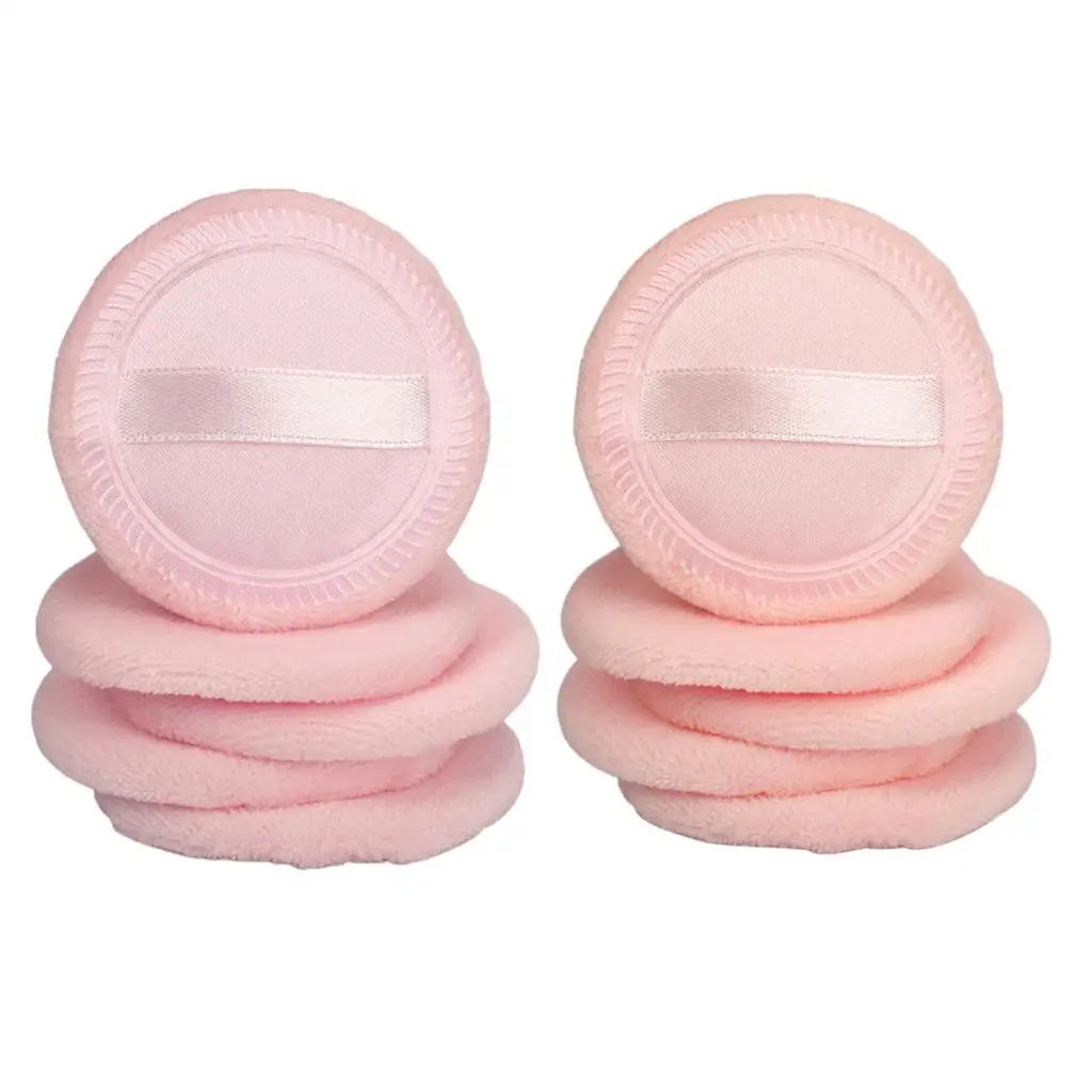 Applicateur de poudre cosmétique pour le visage et le corps, 5 lots, mélangeur bouffant