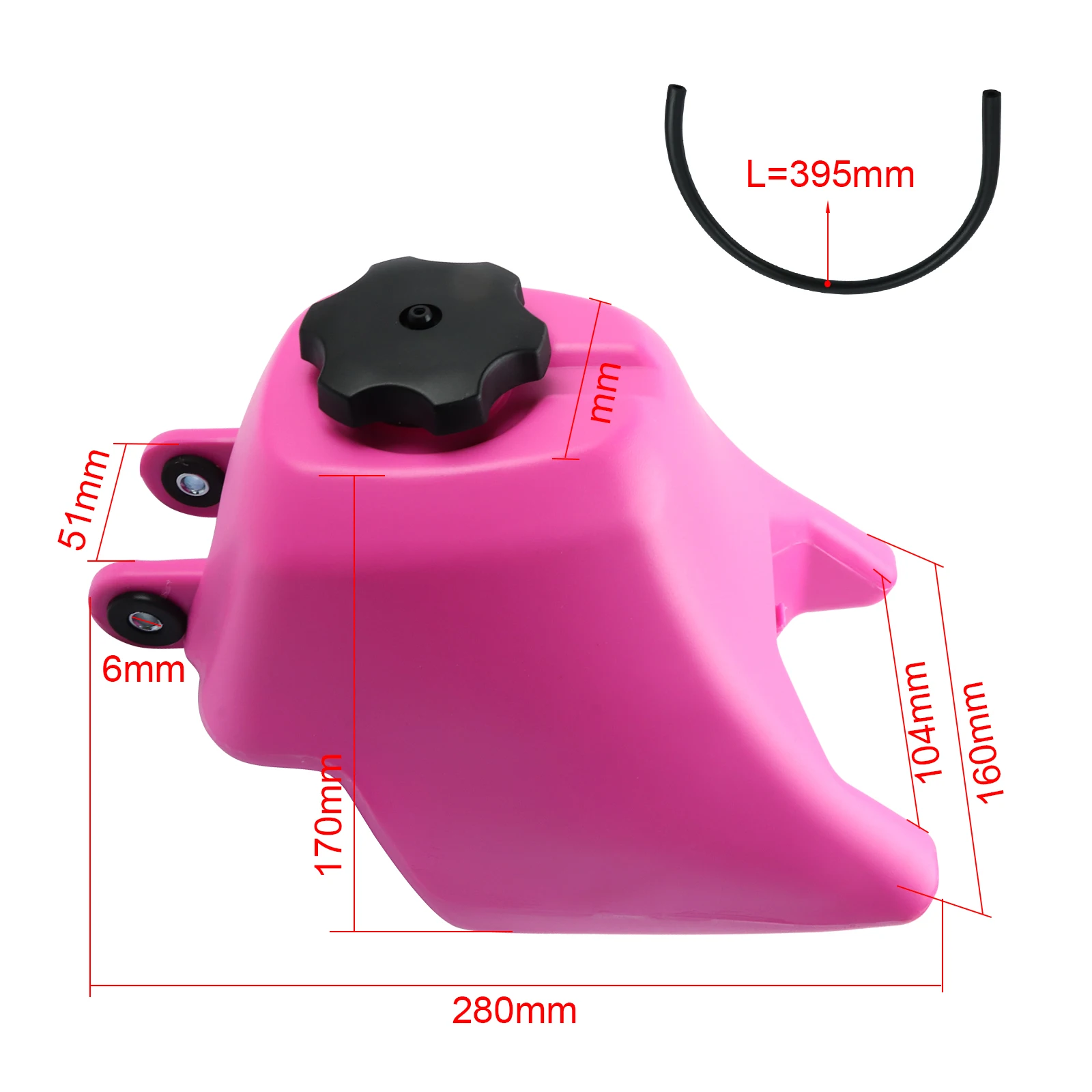 Motorcycle Petrol Tank Fuel Tank Gas Tank for Yamaha PW50 PW 50 PY50 Peewee 50cc Dirt Bike Kid Bikes