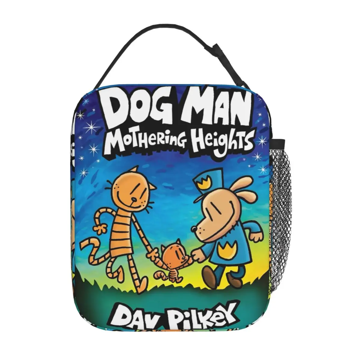 

Dogman Insulated Lunch Bag Cooler Bag Reusable Lunch Container Dog Man High Capacity Tote Lunch Box Food Handbags Office Travel