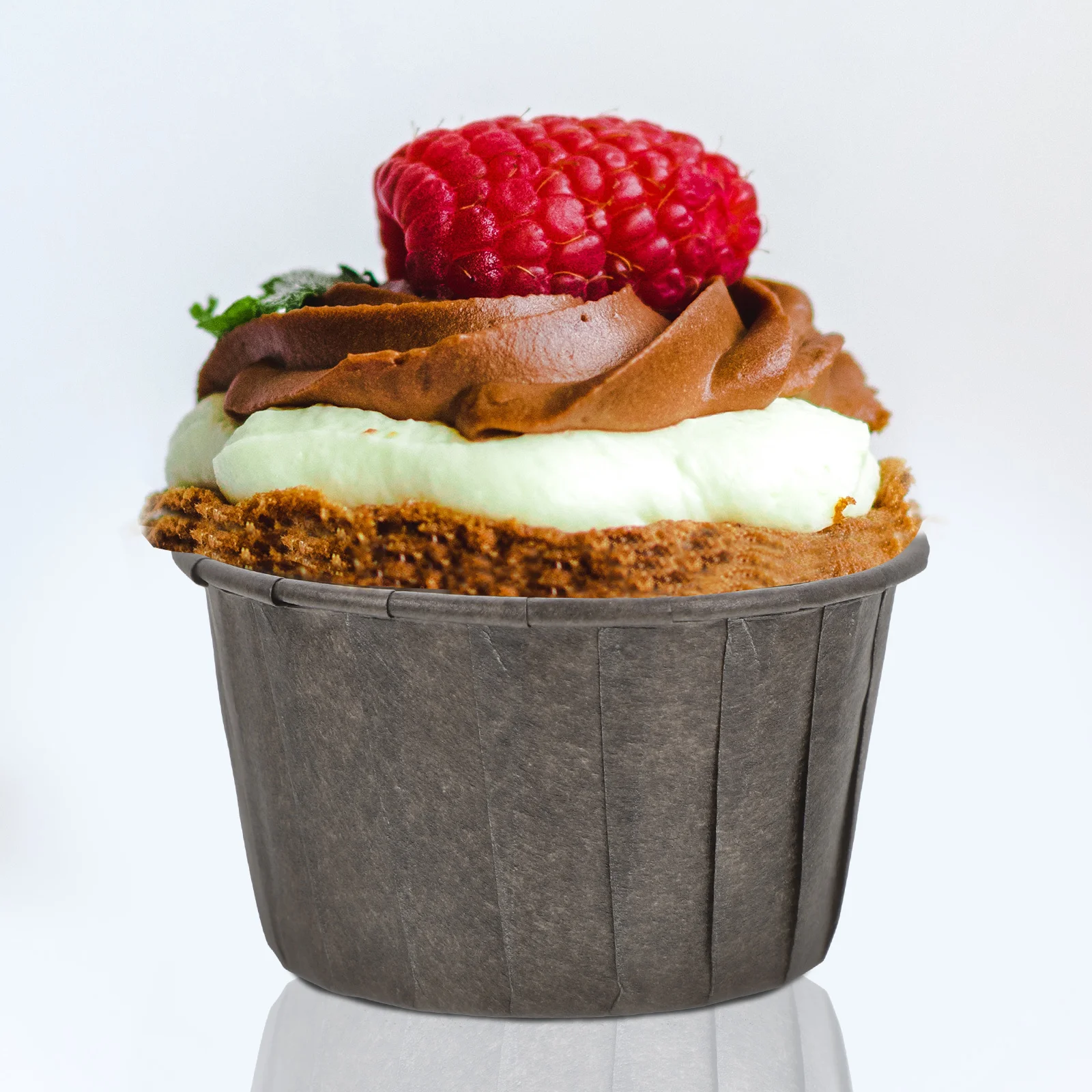 

50Pcs Oil-Proof Cupcake Cups Thickened Baking Wrappers Household Disposable Baking Cups Party Muffins Cake Wrappers