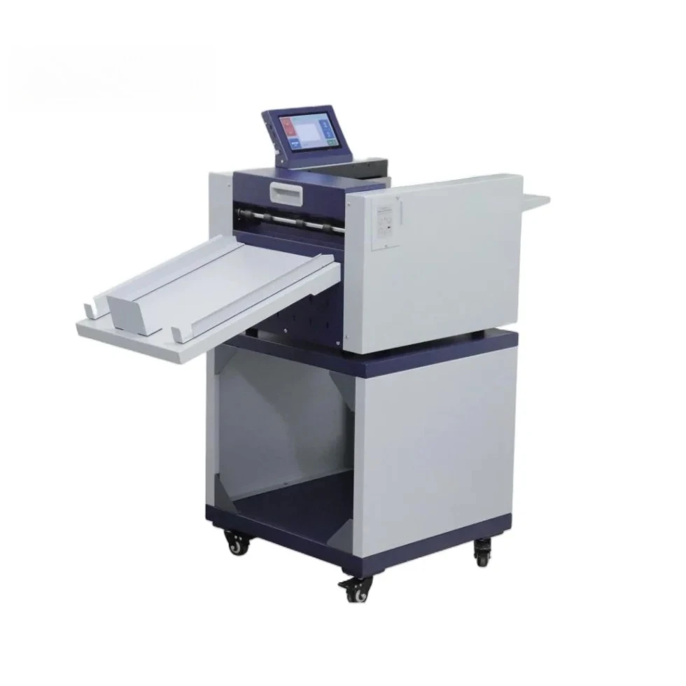 NC358 High Speed Electrical Paper Coated Paper Creaser Creasing Machine 4000 Sheets/hour
