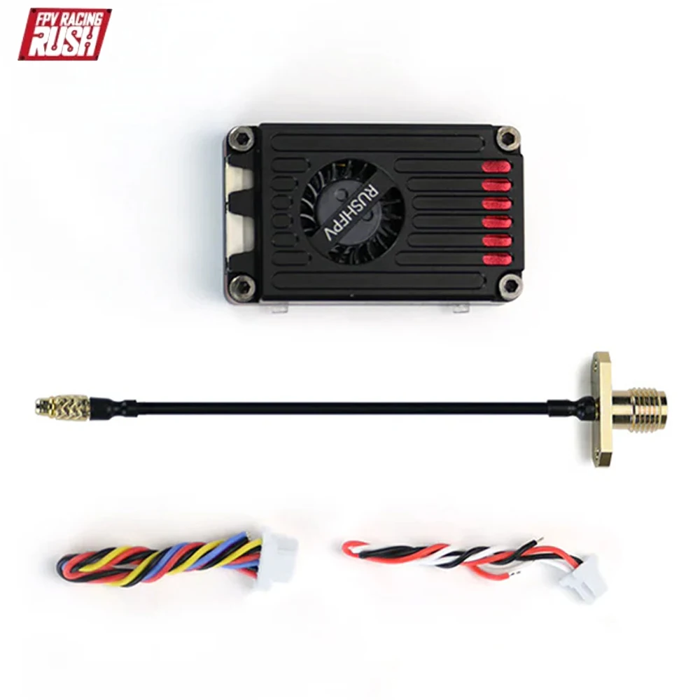 RushFpv Rush Max Solo 2.5W 2500mW 4.9Ghz 8CH X-Band Xband Vtx trasmettitore Video MMCX Plug guscio CNC per RC FPV Racing Drone