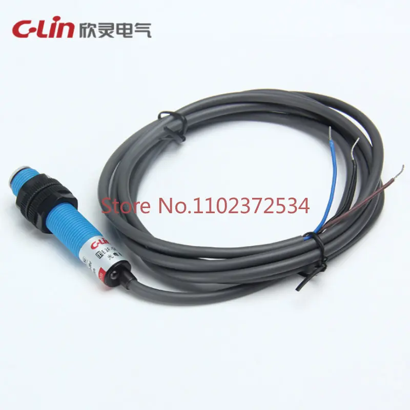 Diffuse reflection photoelectric switch E3F-DS5C1/C2 NPN normally open/closed diameter M12 inductive 5cm