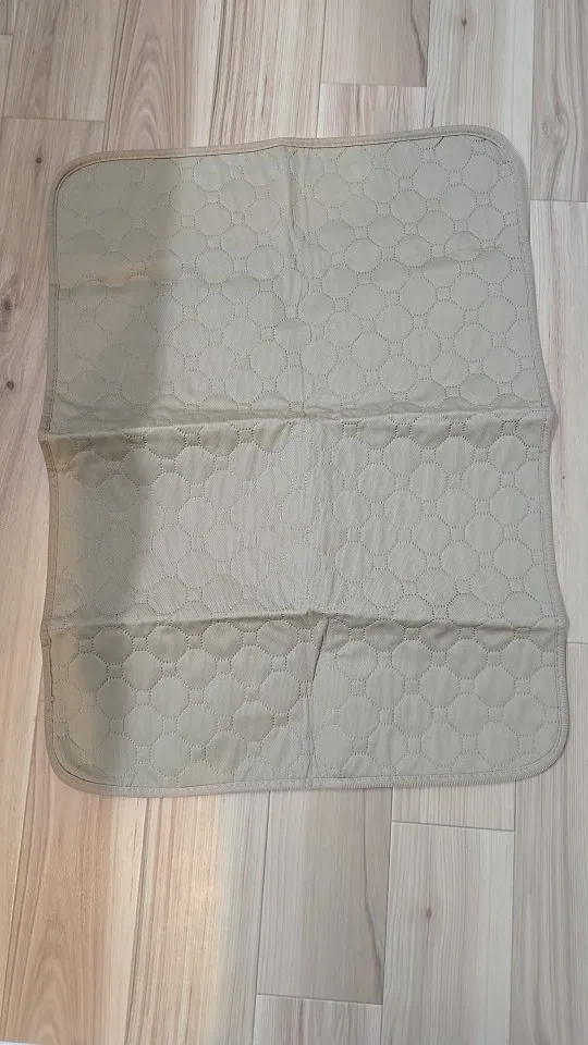 Customer review photo for Washable Reusable Dog Pee Pad
