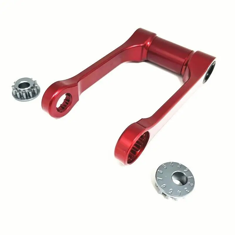 

Motorcycle Accessories RED Adjustable Rear Drop Lowering Link For HONDA CRF250L Rally XR650L CRF 250L