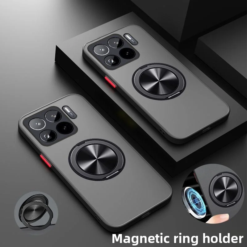 Hartschalenhülle mit Ringständer und magnetischer Schutzhülle für Xiaomi Mi 17T Pro, kompatibel mit Xiaomi Mi 17T 15T Pro.