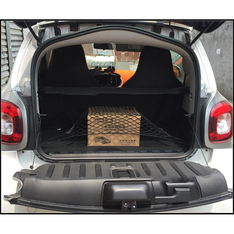 Car Trunk Net Stowing Tidying For Smart 453 Fortwo Forfour Car Accessories Interior  Luggage Compartment Net Bag