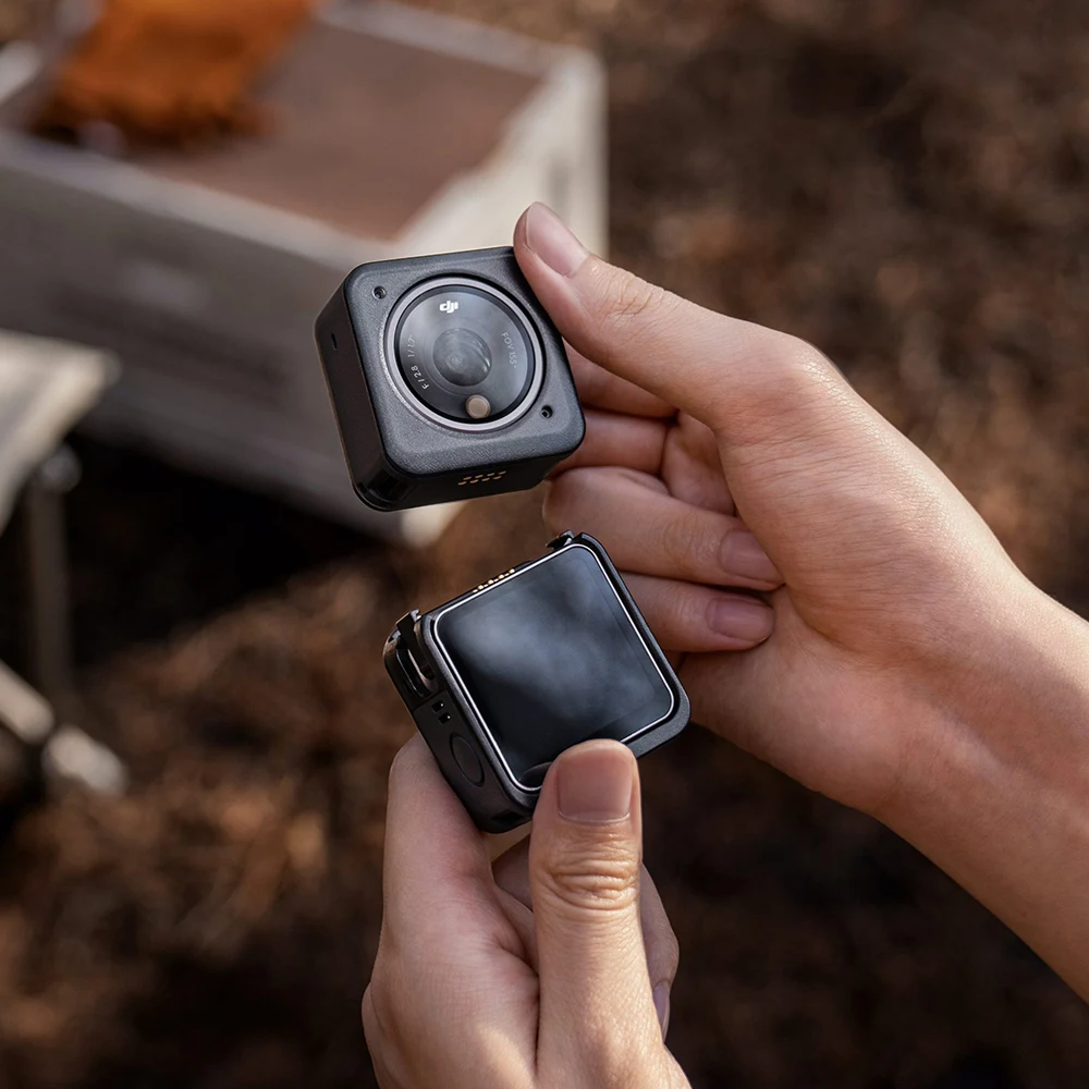 Магнитный защитный чехол DJI Action 2 Аксессуары для DJI Action 2 предотвращают повреждения от удара, активируя решение для контроля тепла