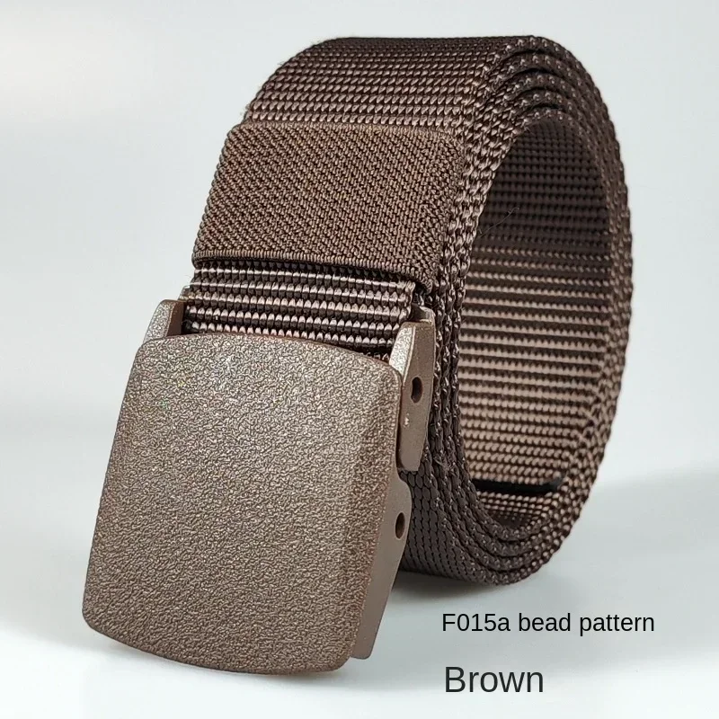 Red Automatic Buckle Nylon Tactical Belt