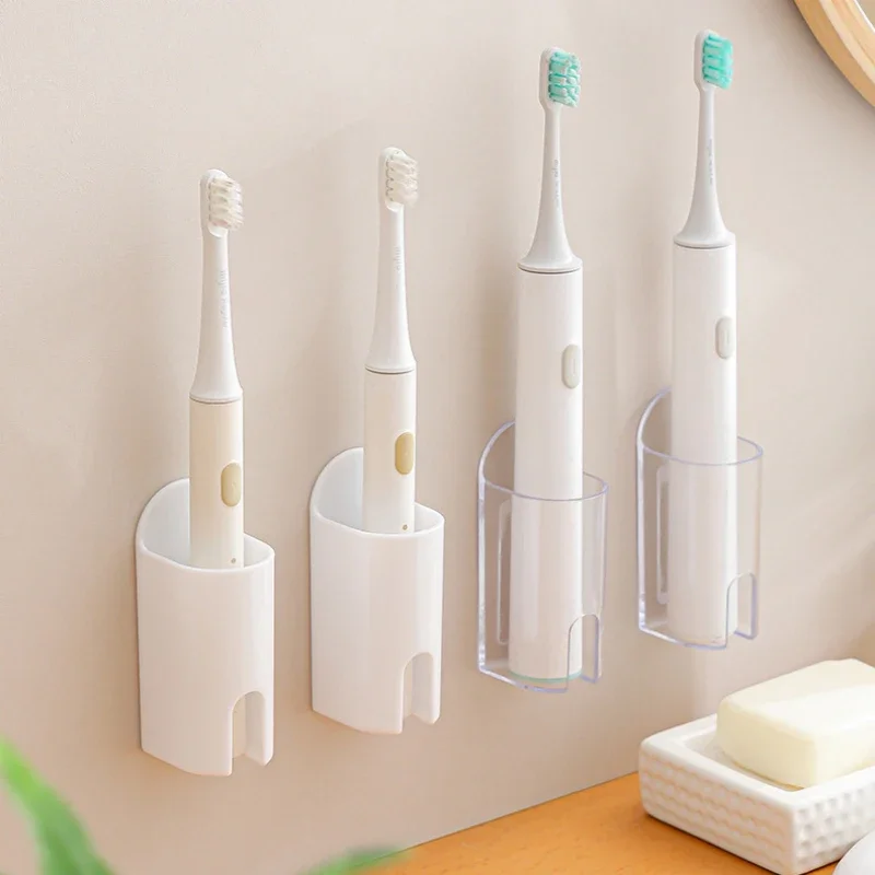 

Self Adhesive Electric Toothbrush Holder Wall Mount Tooth Brush Punch-Free Rack Bathroom Organizer Holder