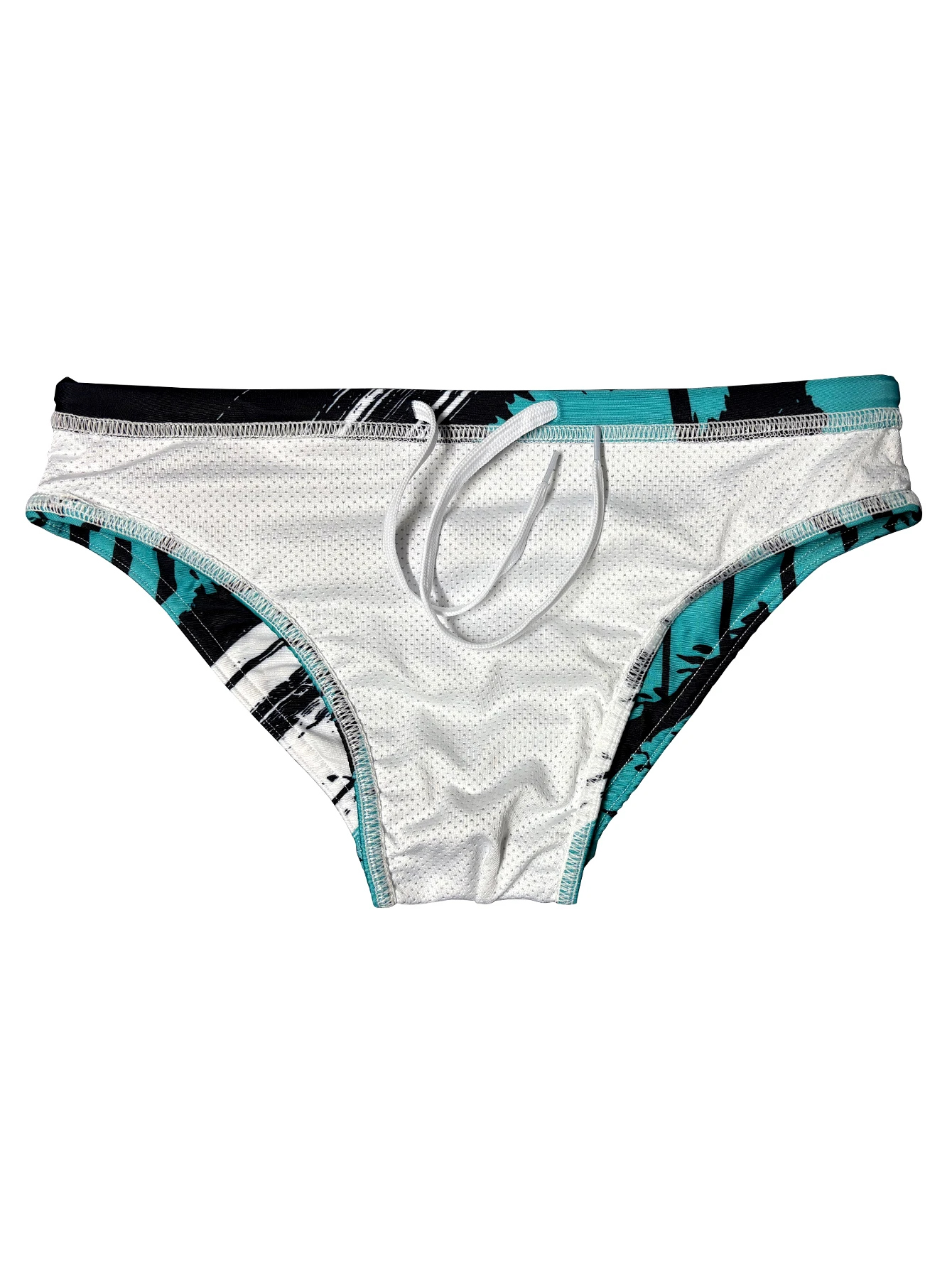 Men's sexy Swimming Briefs Hot Spring Pants High Elastic Swimming Trunks 5