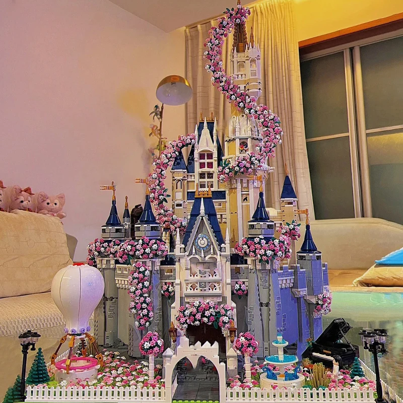 3265 Pieces of High-Difficulty Castle Model Building Block Toys, Building Series Assembly Toys, Desktop Decorations, Holiday and Birthday Gifts - view 6