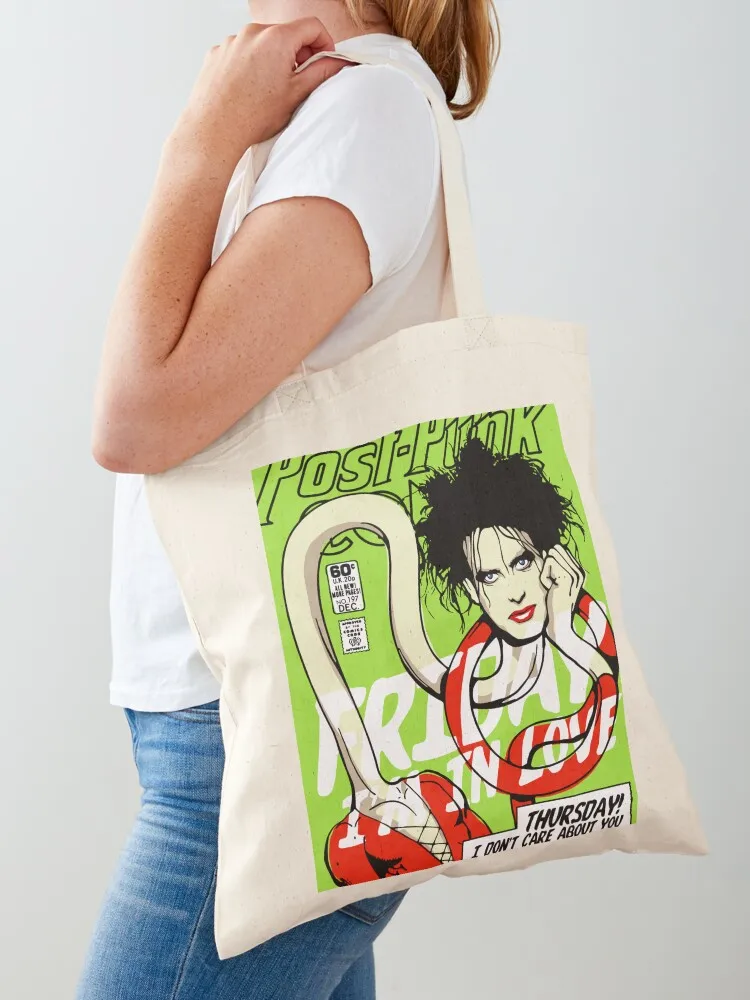 

Post-Punk Heroes Plastic Tote Bag supermarket folding bag Women's tote bag Canvas shoulder shoping