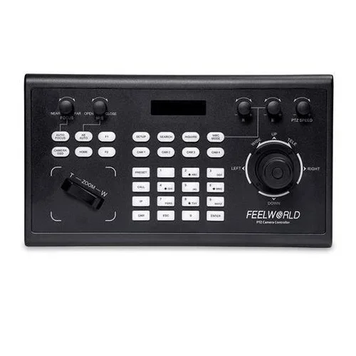 2026 World KBC10 PTZ Camera Controller with Joystick and Keyboard Control PoE Up to 255 Cameras PTZ Camera Joystick Controller