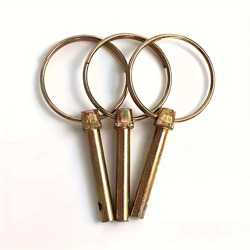 

Circular Locking Pin Anti Loss Agricultural Vehicle Tractor Locking Pin Opening Safety Peg O-Ring Safety Fastener Clip Buckle