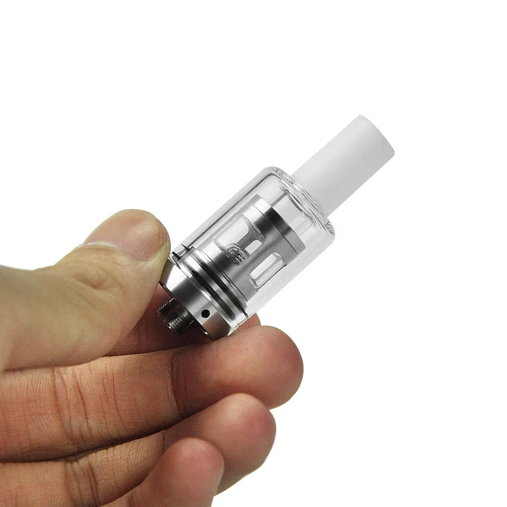 Longmada Glowcore Quarta Wax Atomizer Vaper Tank Pure Quartz Coil Chamber with 510 Thread Glass Mouthpiece