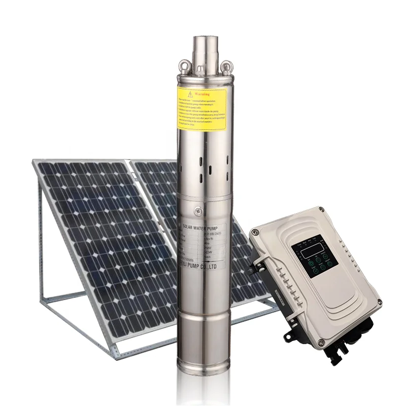 Hot Sale Submersible Solar Screw Pump 1.8m/h Low Pressure for Irrigation & Agriculture Deep Well Water System