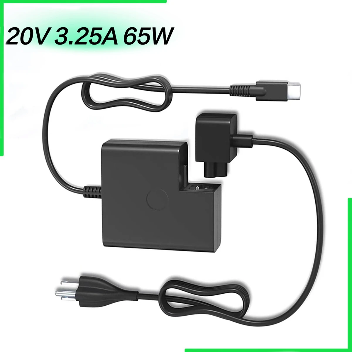 Laptop Adapter 20V 3.25A 65W USB Type-C TPN-CA06 For HP Elitebook Spectrex x360 1030 1040 G3 G7 13 15 Pro 14-DB0006AU