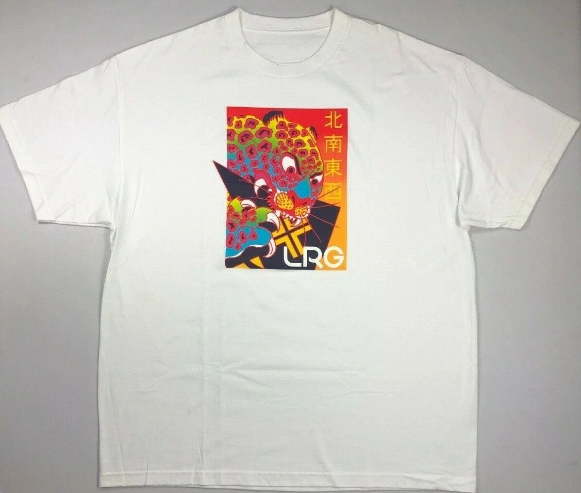 Pop Summer LRG Lifted Research Group Premium Graphic Cotton T-shirt Unisex Fashion Brand Tee Luxury Casual Vintage Tees