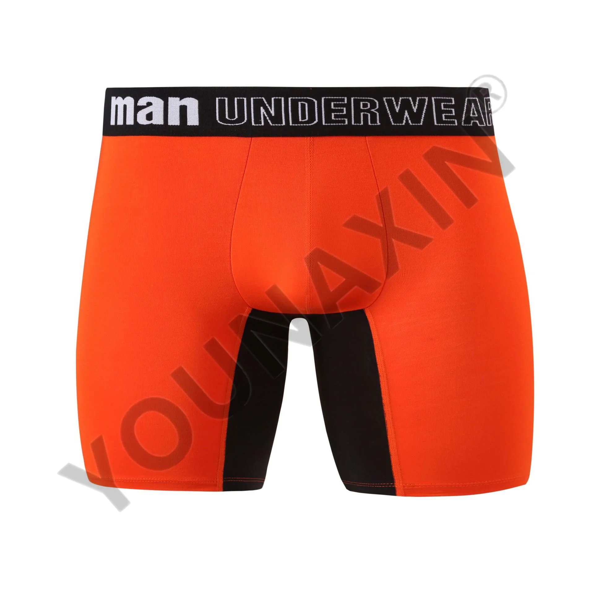 1 Uds. Ropa interior de talla grande para hombre, Boxers, bragas, bragas de fibra de bambú, ropa interior larga cosida M L XL 2XL 3XL 4XL 5XL 6XL 7XL