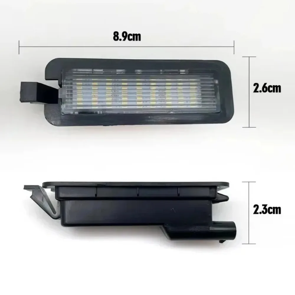 New LED License Plate Tag Light Lamp 2015 2016 2017 2018 2019 2020 2021 2022 for 2017-up Compass