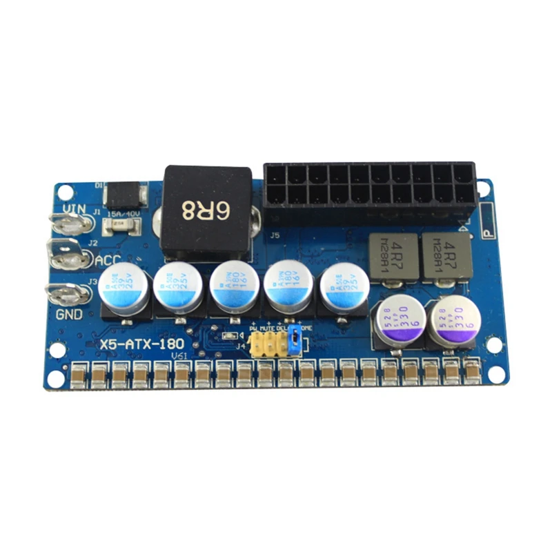 PICO-BOX ATX 180W Voertuig IPFS-voeding Slimme PCB + elektronische componenten 6-24V Brede spanningsingang DC-voeding