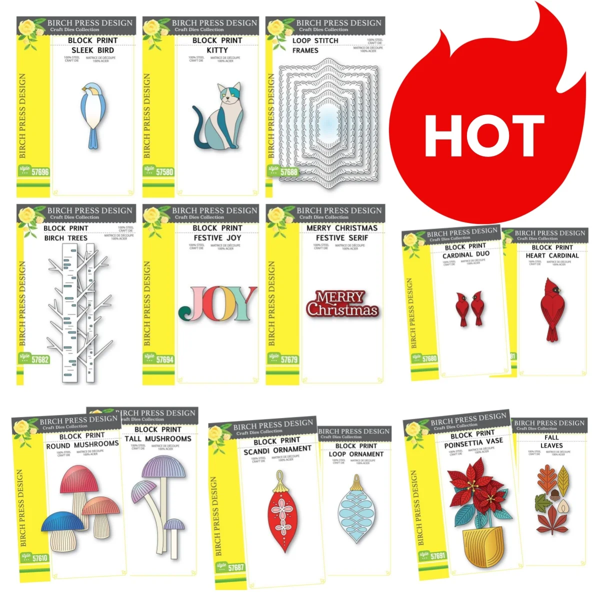 July 2026 Newest Christmas Collection Metal Cutting Dies Layering Stencil for DIY Greeting Card Making Scrapbooking Craft