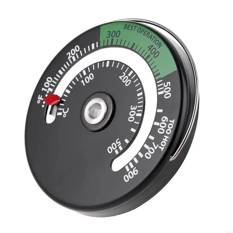 H58B Fireplace Stove Thermometer Temperature Monitor for Oven Thermometer Temperature Gauge Increase Efficiency Tool