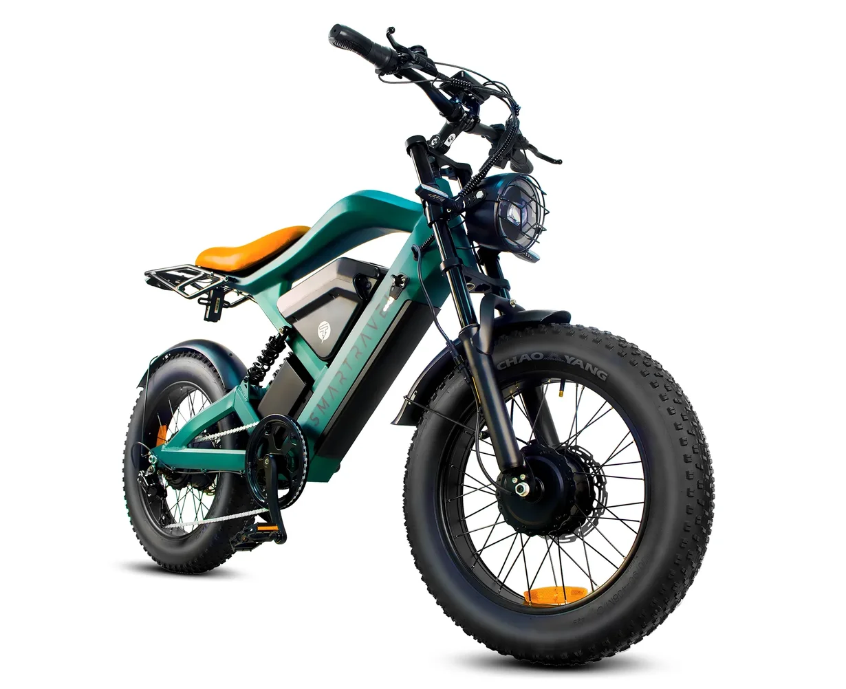 2026 ST202 PRO Electric Bike for Adults 3000W Peak Dual Motor 52V 50AH Dual Battery